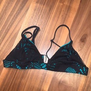 Mara Hoffman Triangle lace Bikini top